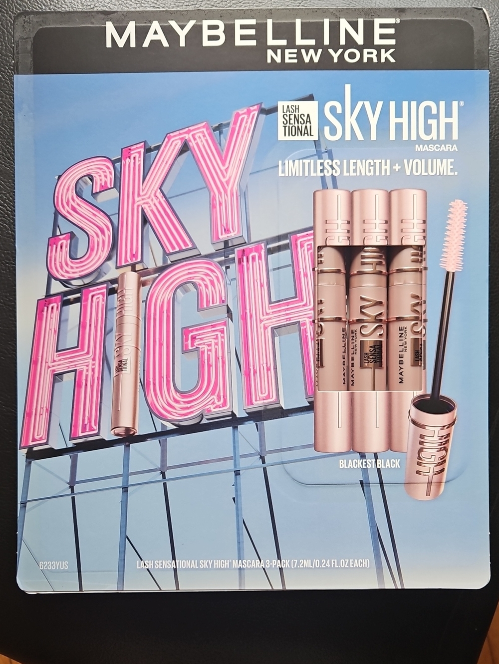 Maybelline New York Sky High Mascara Full Volume (3 pack)